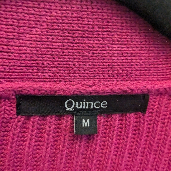 Quince Organic Cotton Oversized Cardigan - Picture 2 of 3